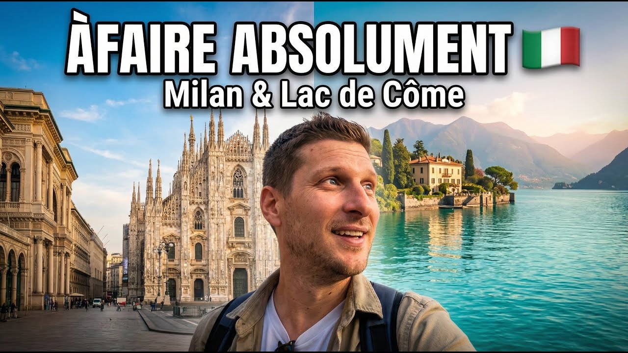 Vlog à Milan et au Lac de Côme Italie : les meilleures choses à faire