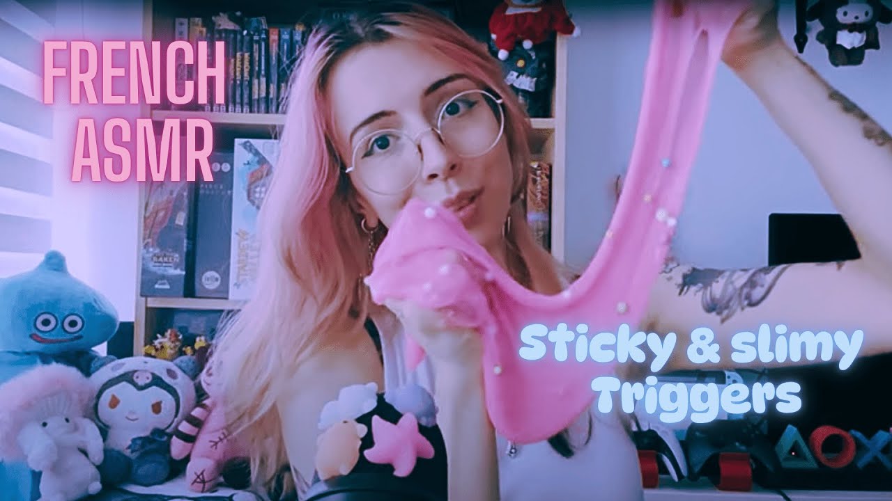 [ASMR FRENCH]🫧🧪Squishy and Slimy Triggers Assortment🧼(˶ᵔ ᵕ ᵔ˶)
