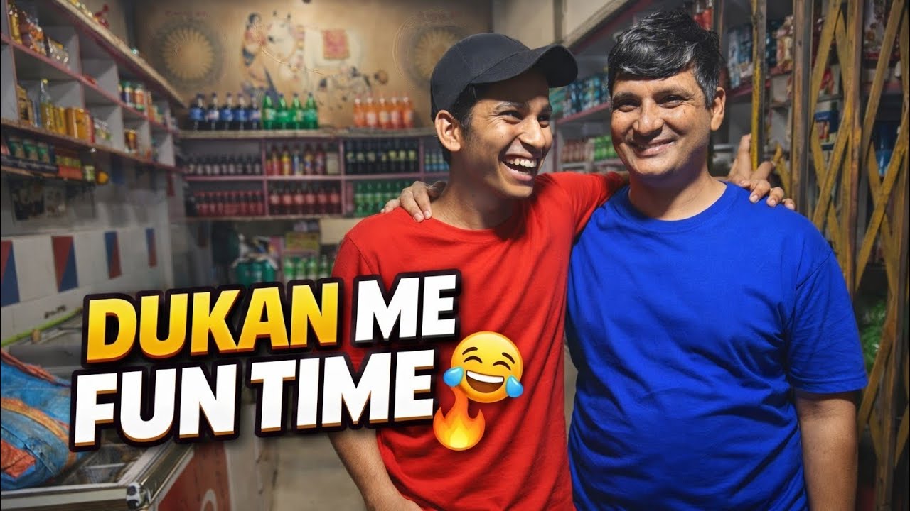 DUKAN ME FUN TIME 😂🔥 | Desi Masti Inside Kirana Store | Daily Vlog | Its Bharat Vlog