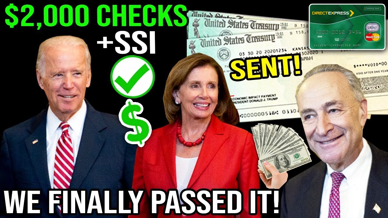 $2,000 CHECKS WERE PASSED! CHECK DEPOSIT DATES! SIGNED STIMULUS COMING! Fourth Stimulus CHECK Update