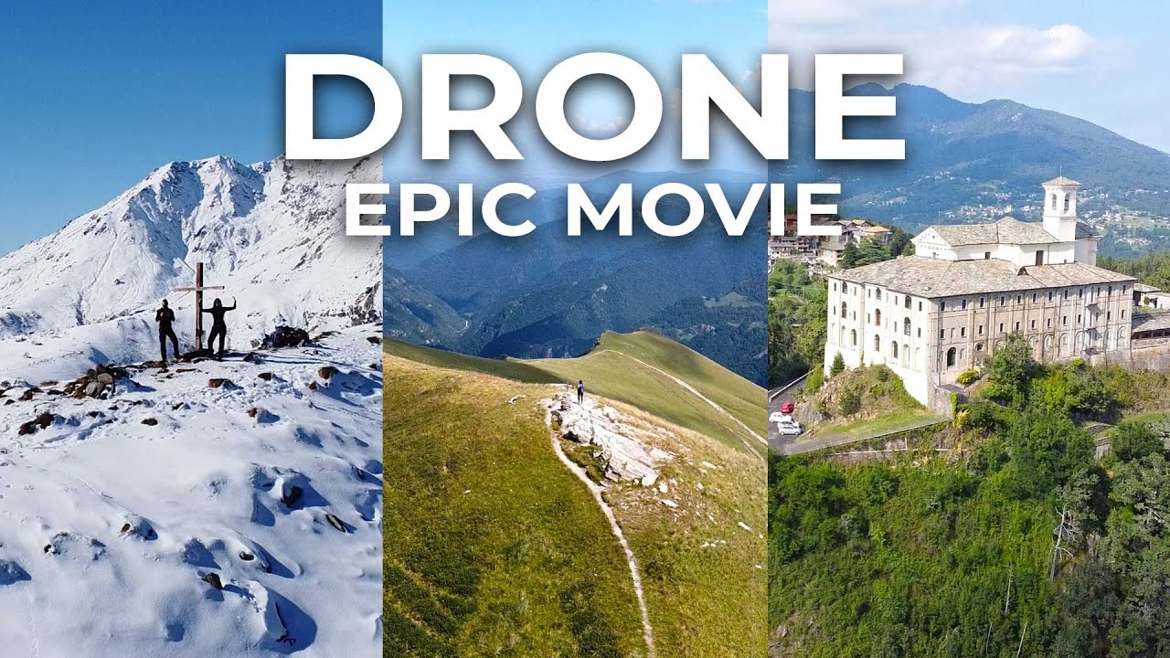14 Sentieri in Piemonte visti dal Drone