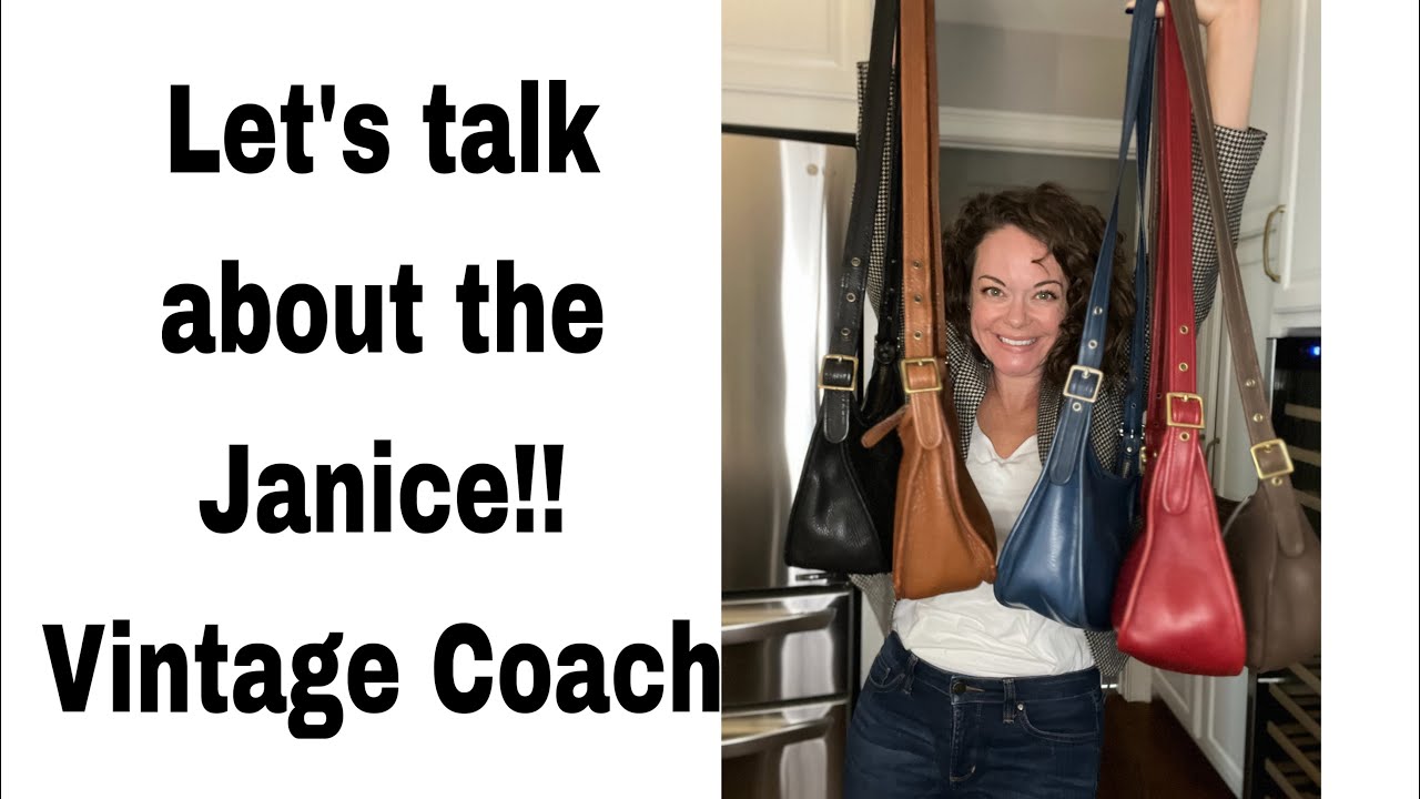 Vintage Coach Bag Talk Janice Legacy #9950 & Berkeley Zip #9011