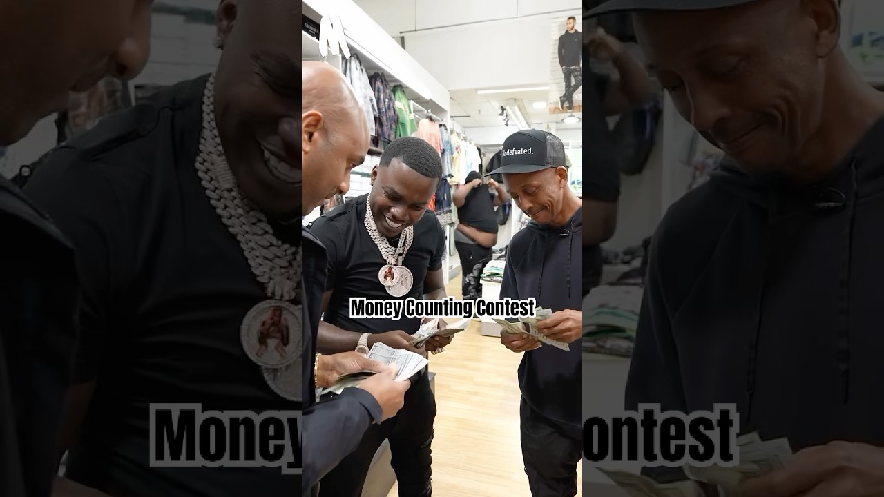 30,000 dollar Money Counting Contest. WHO WON? #LaTruth #Money #Viral