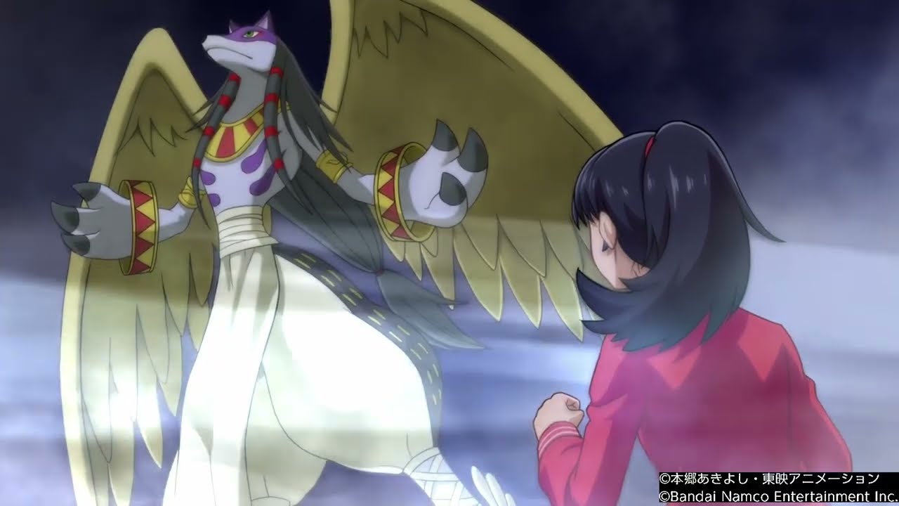 Digimon Survive :Labramon digivolve to Anubismon