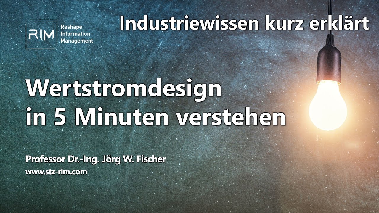 Wertstromdesign in 5 Minuten verstehen - die Turbo-Aufladung Ihrer Produktivit&auml;t