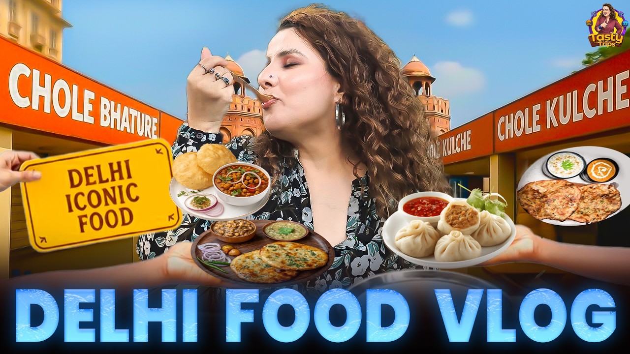 Delhi Food Vlog Series | Recap | Authentic Delhi & Street Foods | Tasty Trips with Tarleen