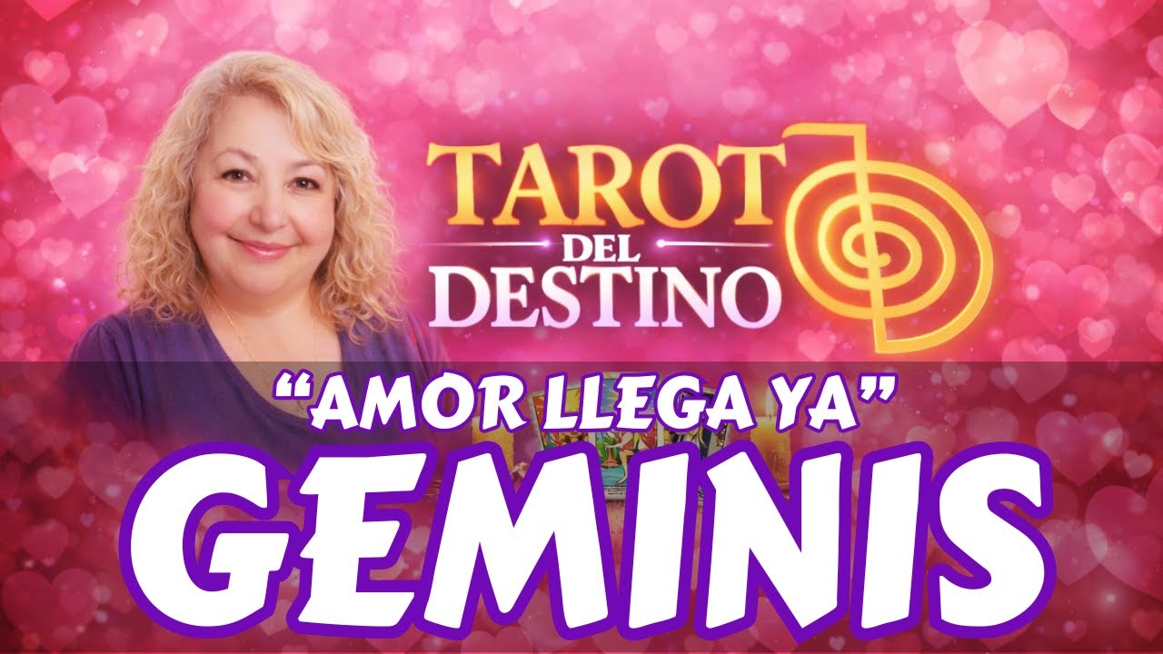 GÉMINIS ♊ LLEGA EL AMOR QUE DESEAS… Y TAMBIÉN ABUNDANCIA | Tarot del Destino #geminis