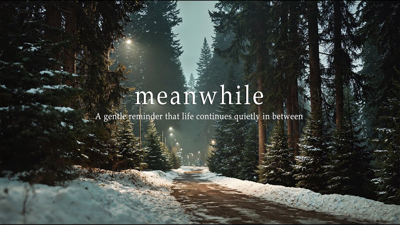 Meanwhile 🌲🍃 Calm Piano Music for Gentle Focus, Emotional Healing & Quiet Inner Peaceful Stillness