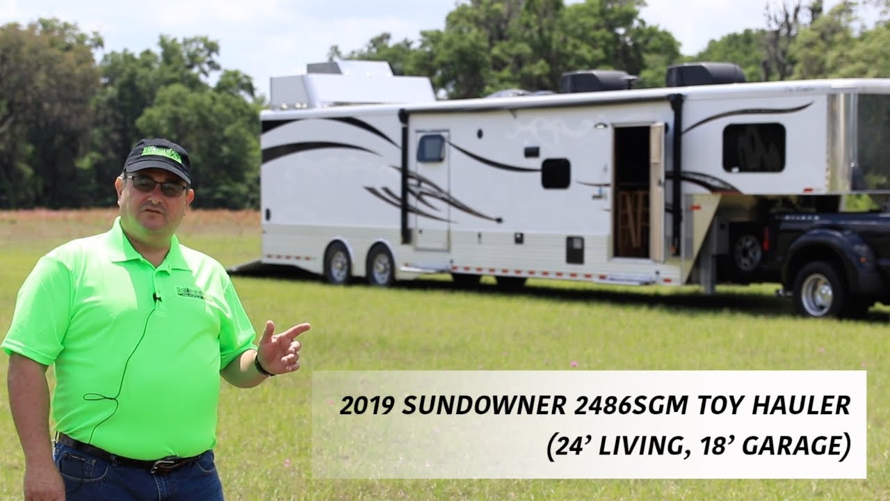 2019 Sundowner 2486SGM Toy Hauler for sale - Ocala Trailer
