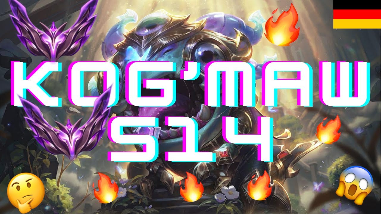 🔥 Kog'Maw Guide german S14 KITEN MACHT DEN UNTERSCHIED ADC Einstellungen Botlane 2024 Hypercarry GG🔥