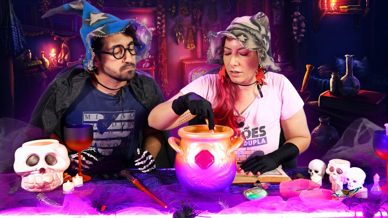ELA VIROU UMA BRUXA E FEZ MÁGICA REAL | Gabriel e Shirley 2.0