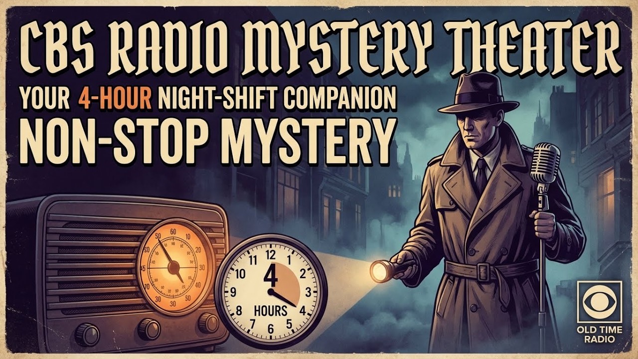 CBS Radio Mystery Theater | Your 4-Hour Night-Shift Companion – Non-Stop Mystery