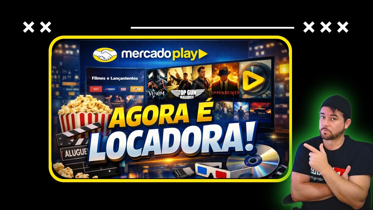MERCADO PLAY MUDOU! Como funciona o NOVO ALUGUEL de Filmes?