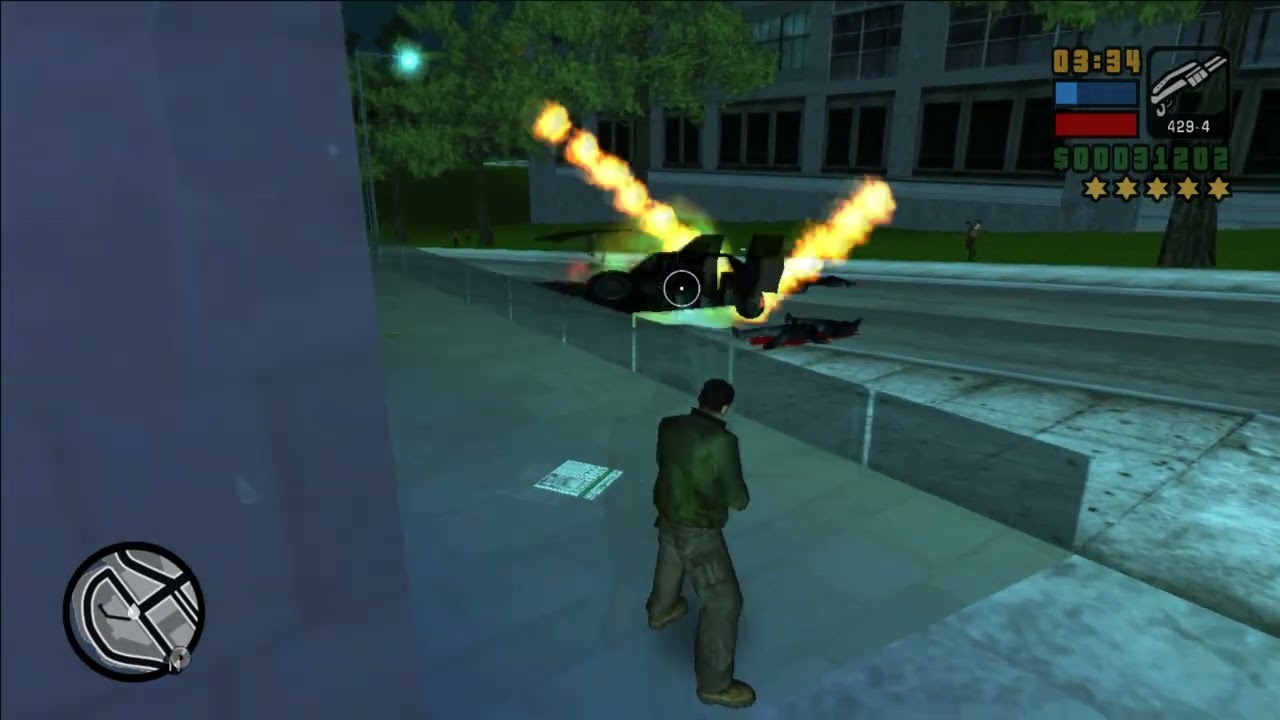 GTA Liberty City Stories PC 5 Stars Big Shot Casino Wanted Level Shootout + Escape