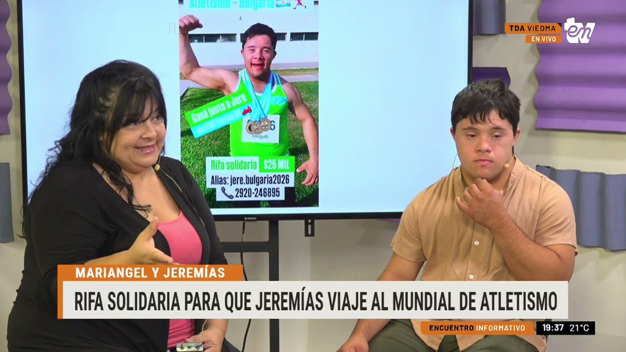 MARIANGEL Y JEREMIAS | RIFA SOLIDARIA PARA PODER VIAJAR AL MUNDIAL DE ATLETISMO
