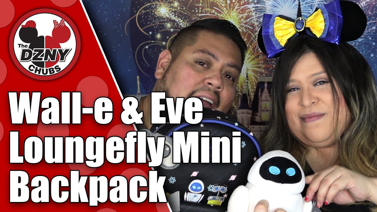 Chubette Edition: Boxlunch Exclusive: Wall-E and Eve Loungefly Mini Backpack