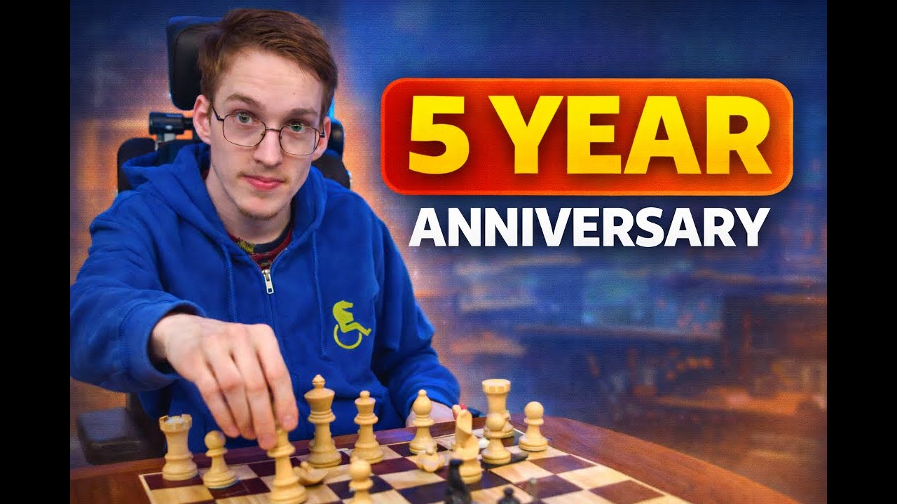 5 YEARS ANNIVERSARY STREAM! A DAY FULL OF CHESS