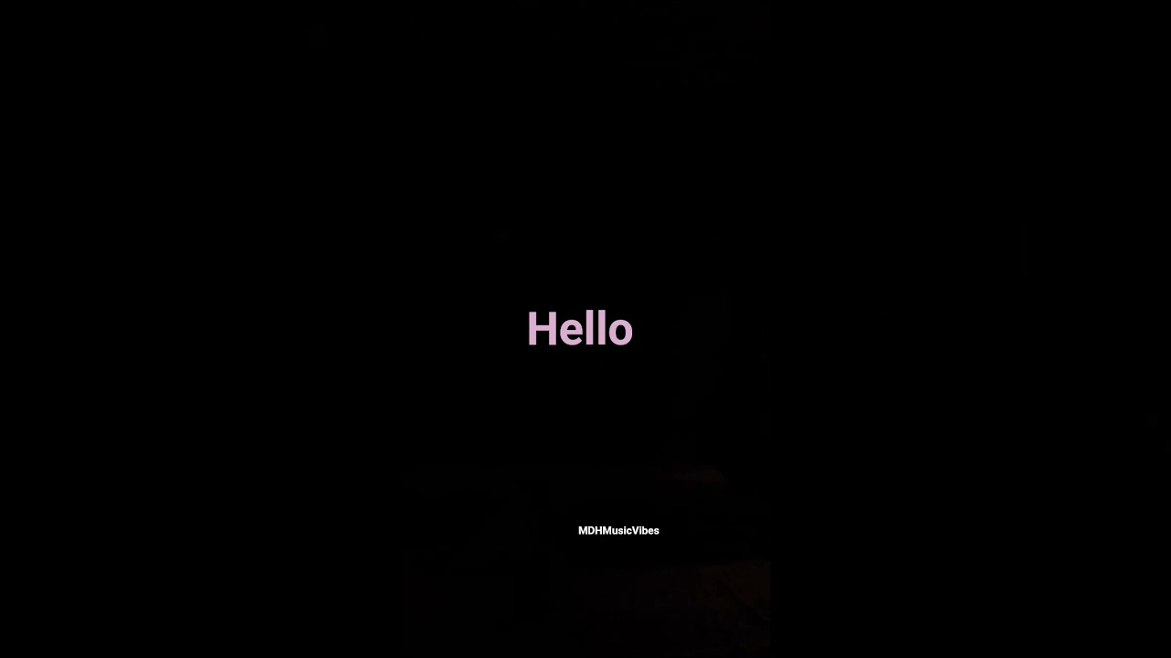 Hello | Adele  