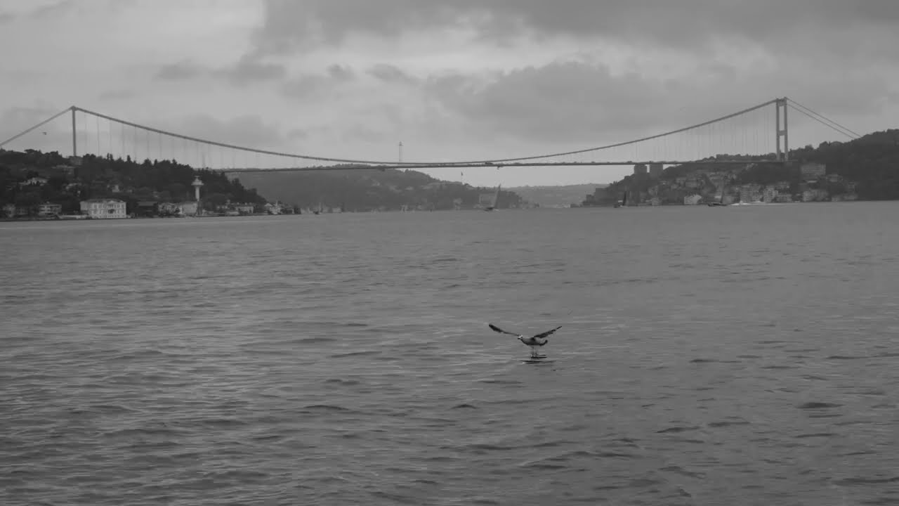 Istanbul Sariyer 4K | Fatih Sultan Mehmet Bridge & Yavuz Sultan Selim Bridge | With Moonlight Sonata