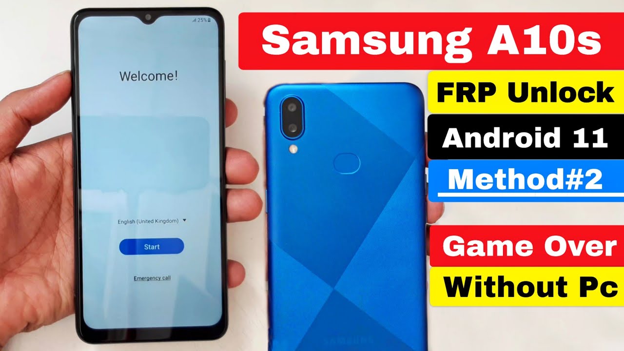 Samsung A10s FRP Bypass Android 11 Without Pc || Samsung A10s (SM-A107F) FRP/Google Lock Bypass U8