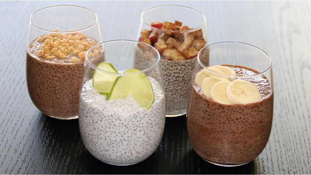 4 Easy Chia Pudding Recipes for Breakfast - Healthy Meal Prep Ideas