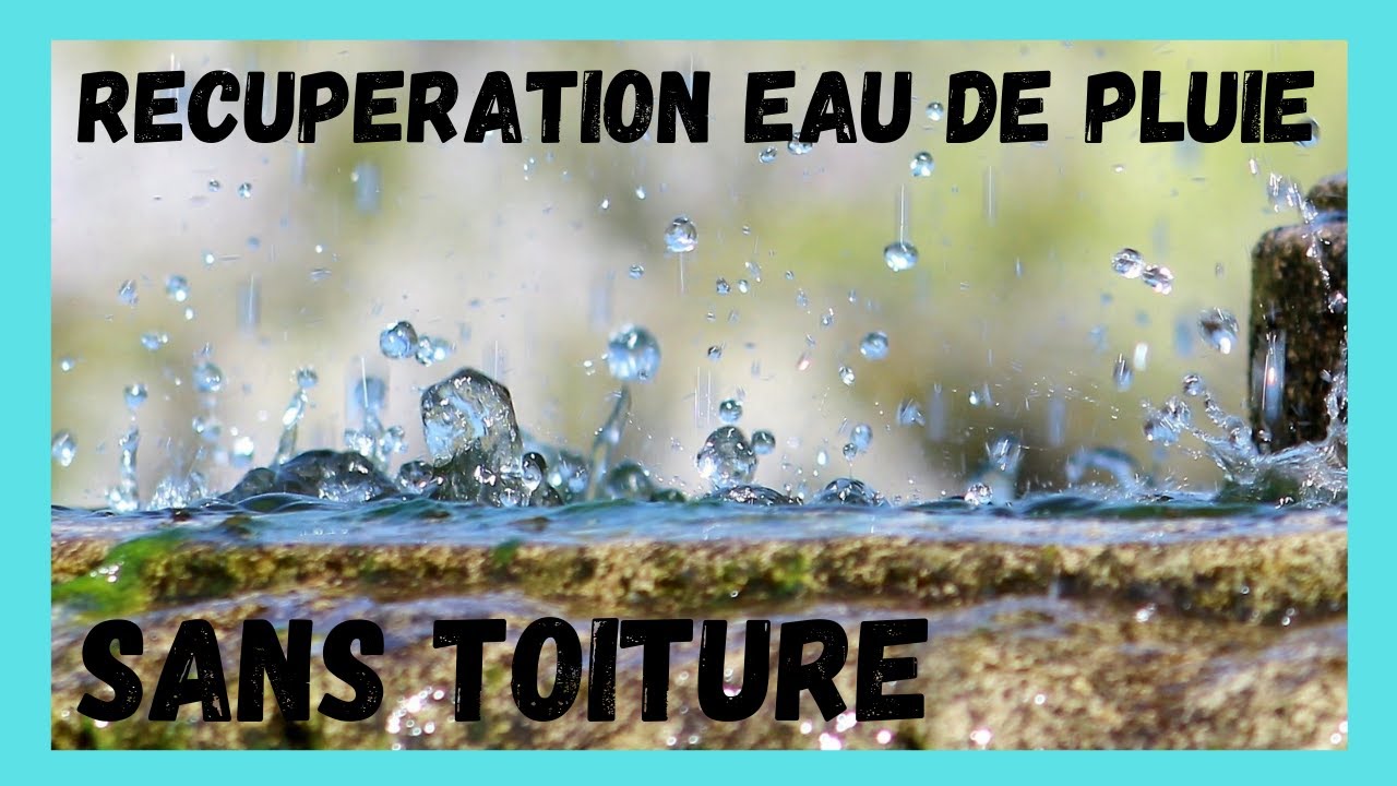 #2- Récupération eau de pluie sans toiture - construire une mare dans la journée