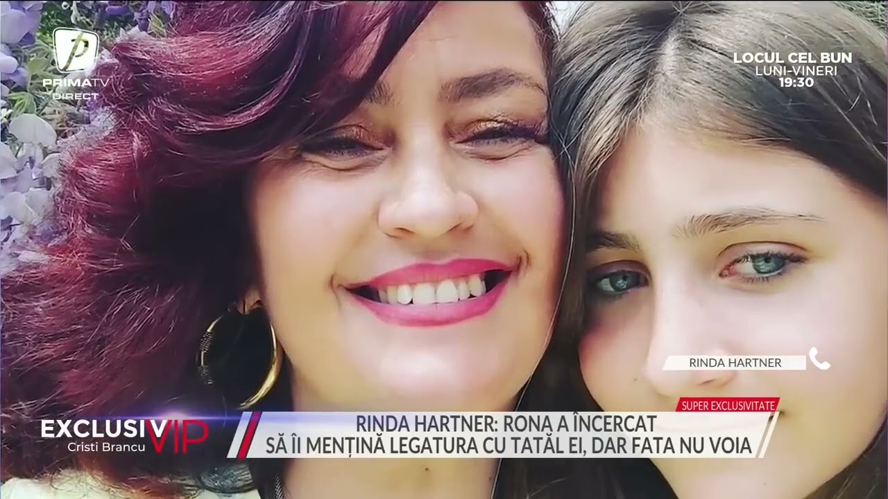 ZGUDUITOR - SORA RONEI HARTNER, DESPRE CLIPA MORȚII ȘI SCANDALUL CU TATĂL FIICEI
