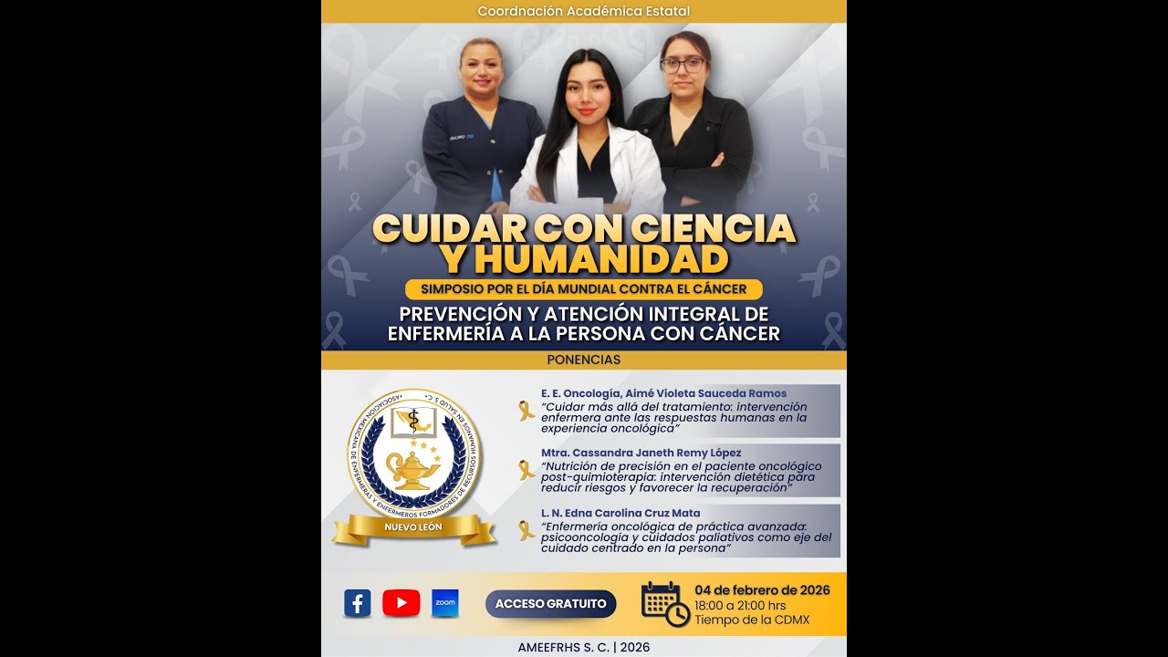 SIMPOSIO POR EL DÍA MUNDIAL CONTRA EL CÁNCER