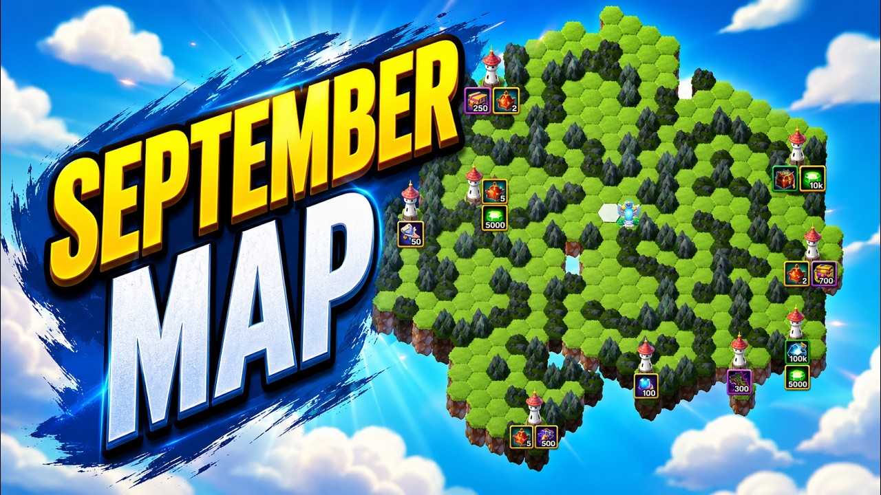 Hero Wars September Map Mysterious Island: Best Route + All Rewards