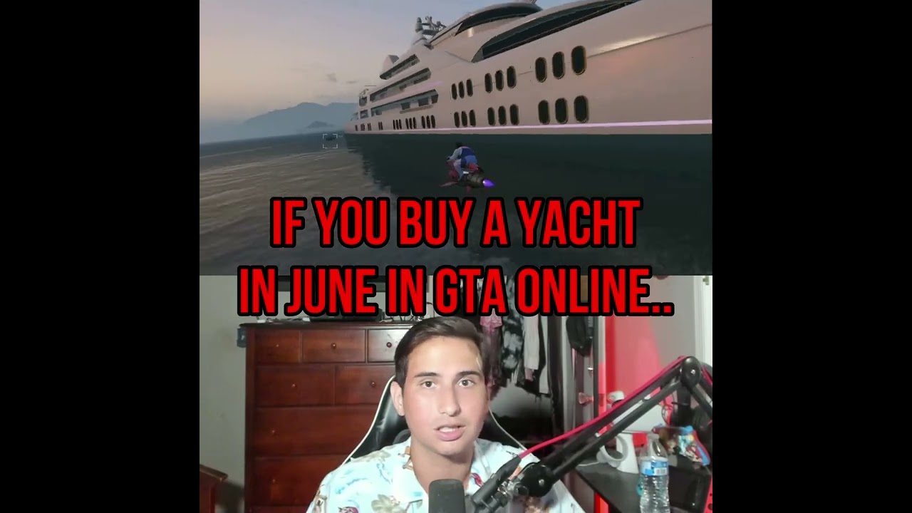 If You Buy a Yacht in June in GTA Online You Will Receive 1 Million Dollars if You do This