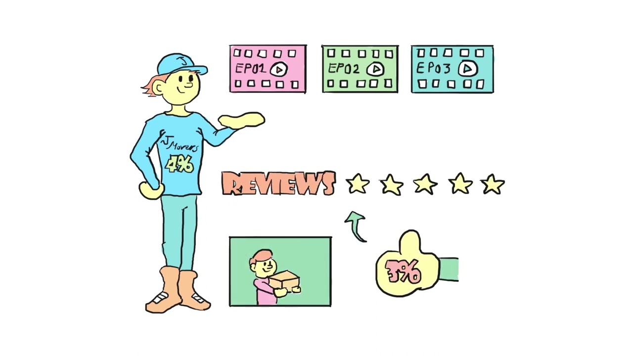Whiteboard Animation for Moving Companies