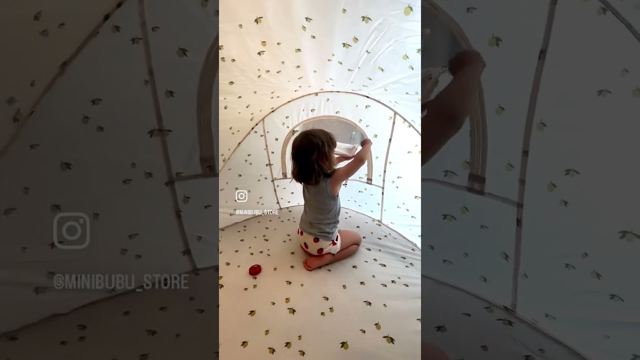 Mini Bubu - Jak szybko rozłożyć namiot Konges Slojd
