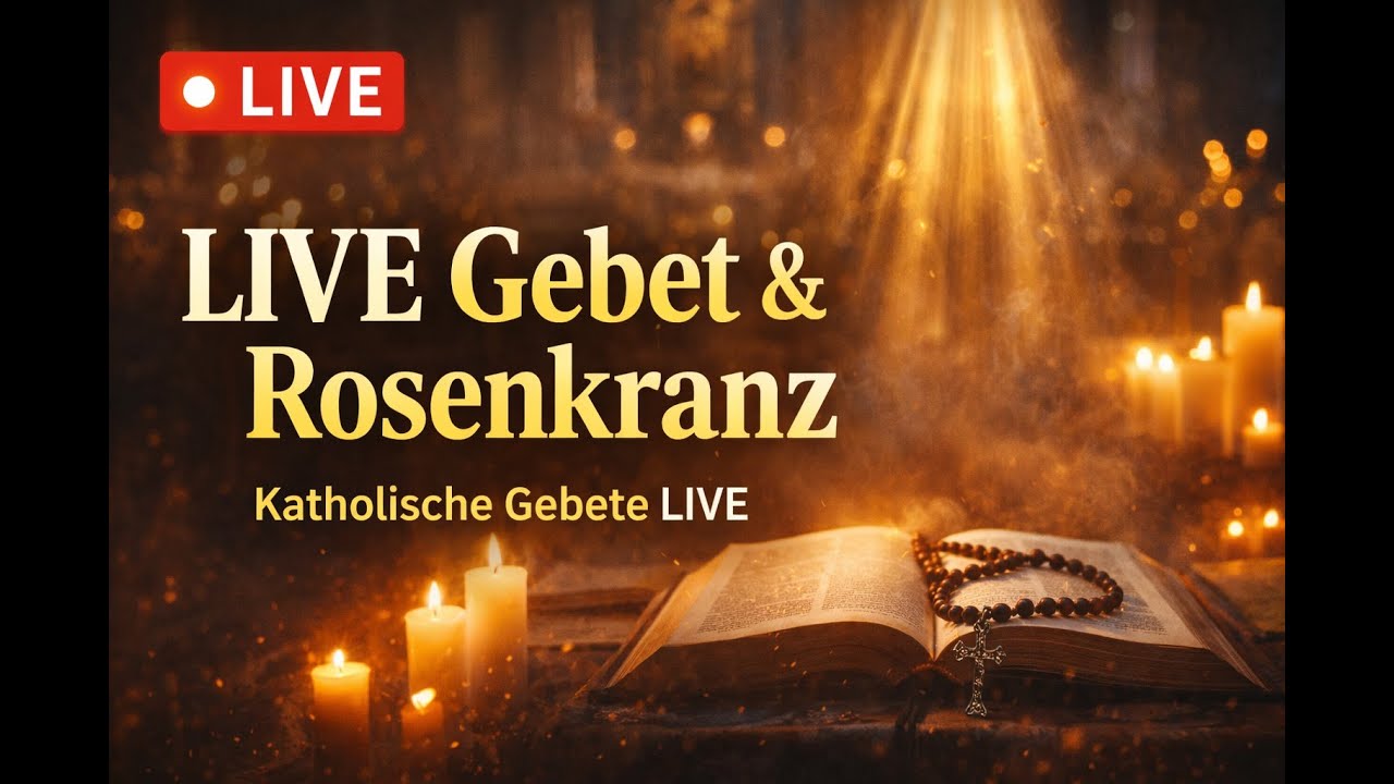 Live katholische Gebete & Lieder aus Deutschland – Rosenkranz, Vaterunser, Glaubensbekenntnis, Litur