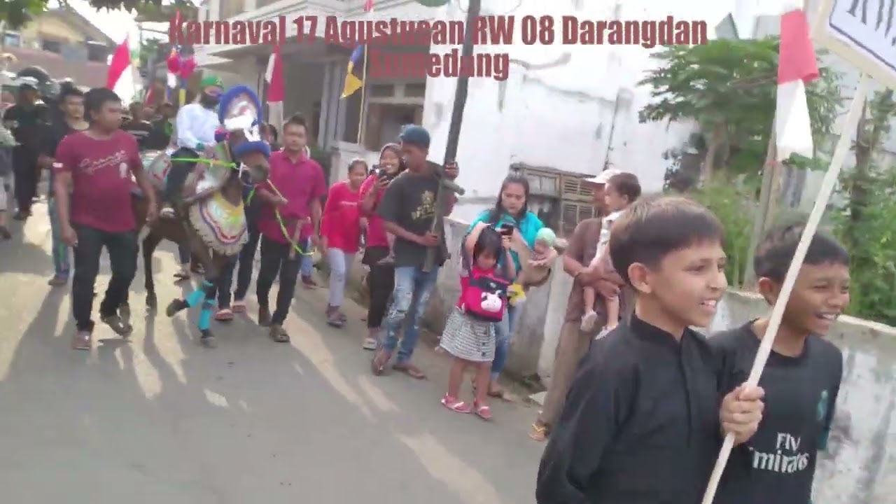Karnaval Agustusan RW 08 Darangdan Sumedang