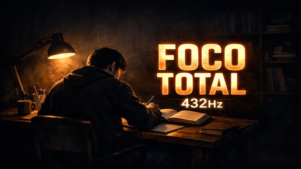 3 Horas de Frequência 432Hz para Você Estudar e Trabalhar Sem Distrações