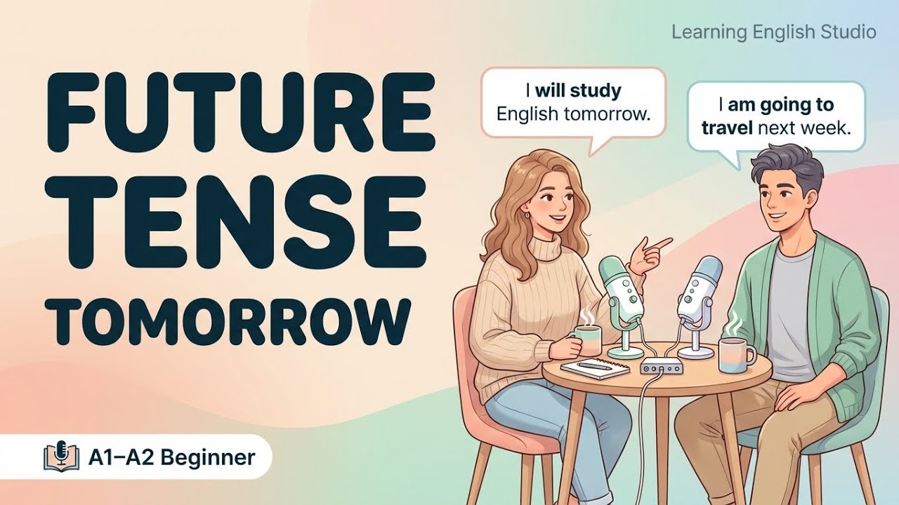 Future Tense in English Explained Easily | English Practice | English podcast | episode 8