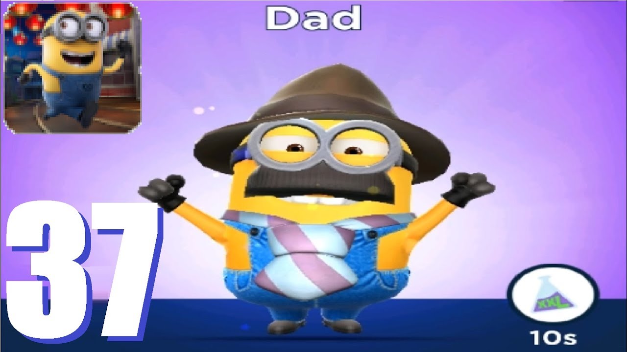 Despicable Me Minion Rush - gameplay walkthrough - Chapter 18 level 1 - 4 Part 37 (iOs & android)