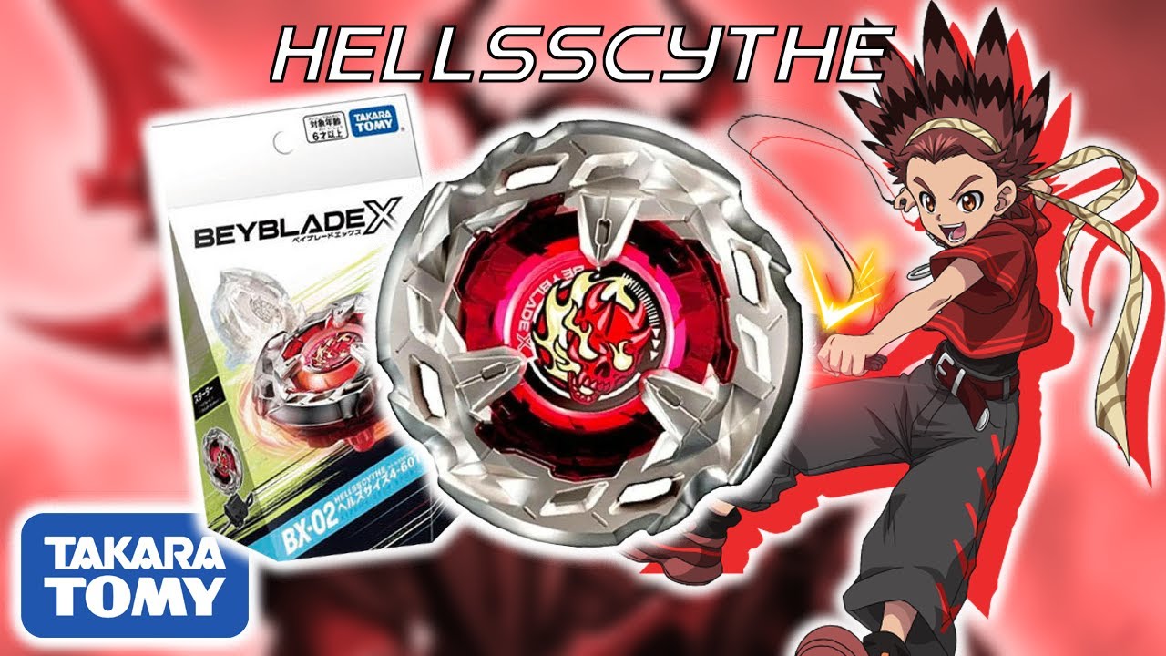 MỞ HỘP VÀ ĐÁNH GIÁ BEYBLADE X - BX-02 - HELLSSCYTHE 460T - lần đầu tui thấy Xtreme bằng mắt!!!!!!!!