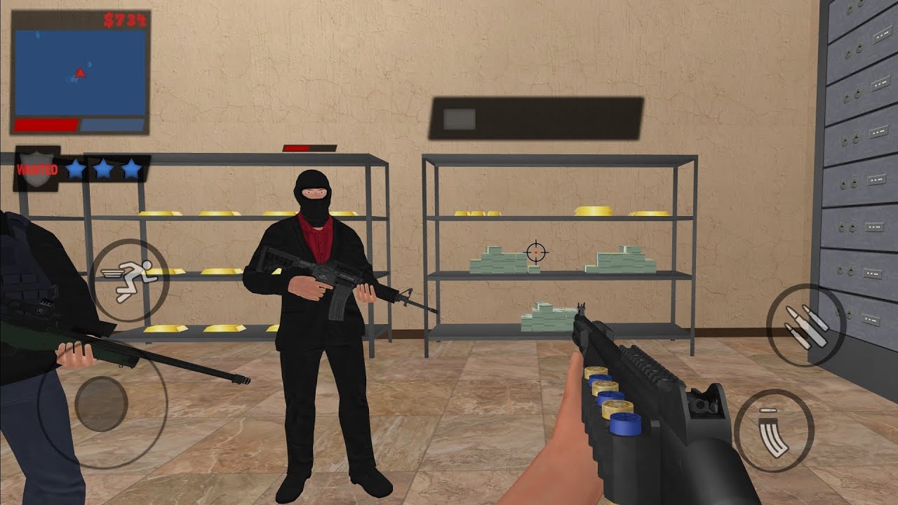 Justice Rivals 3'de banka soymaya çalıştım