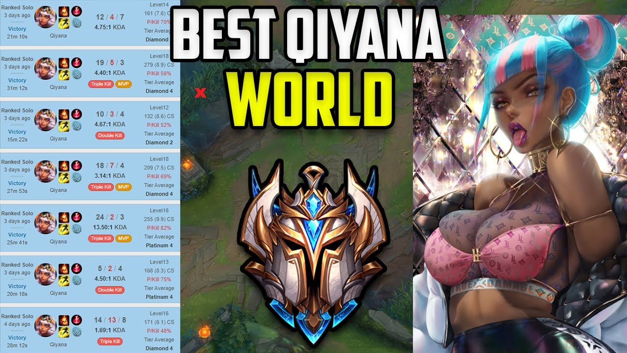 INSANE BEIFENG QIYANA 40 KILLS (Game Review) - With Subtitles