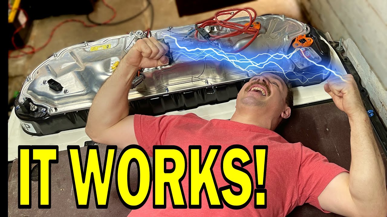 Reviving a TESLA EV BATTERY for Home Energy Storage