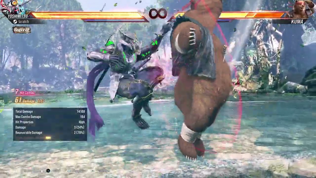 Tekken 8 Yoshimitsu Helicopter spam Death Combo