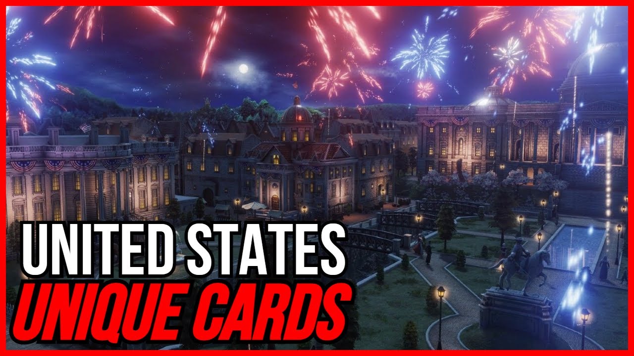 All Unique Cards For The United States [AOE3]