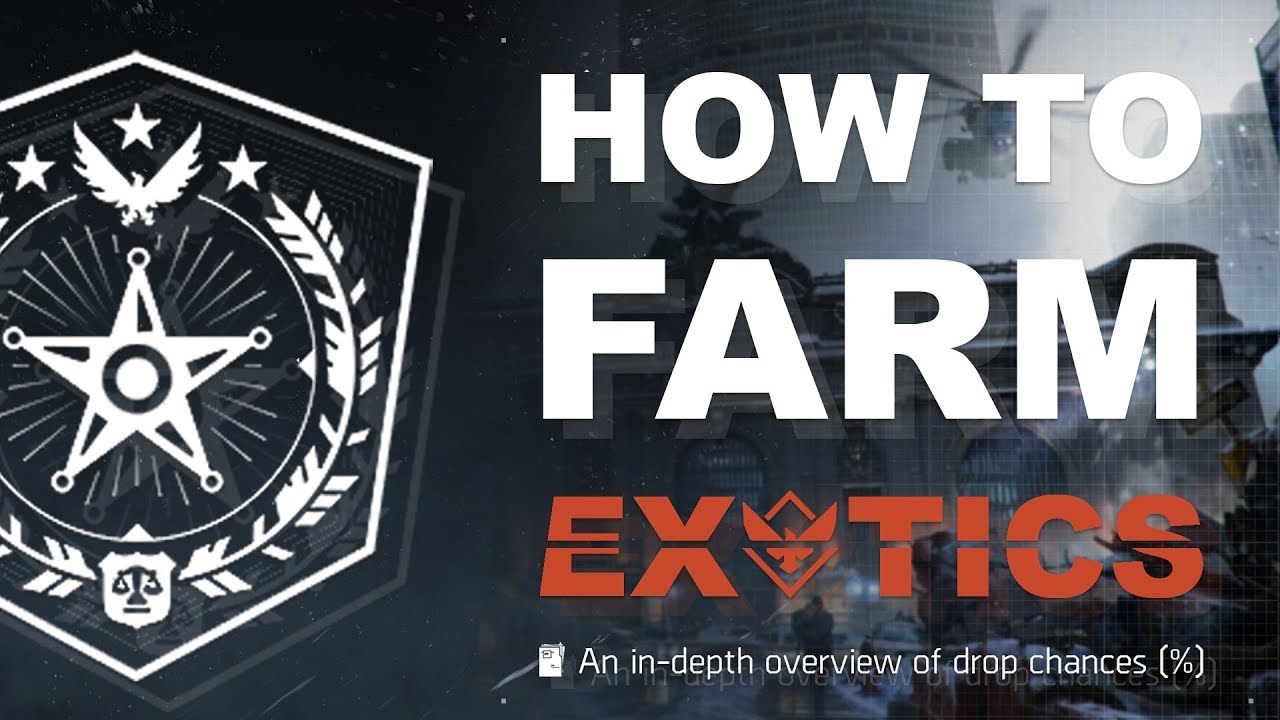 The Complete Guide to Farming Exotics | Tom Clancy's The Division