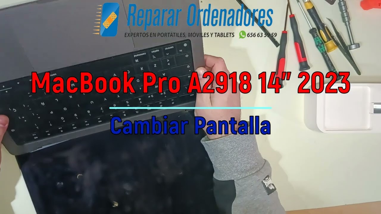 Cambio pantalla MacBook Pro A2918 de 14