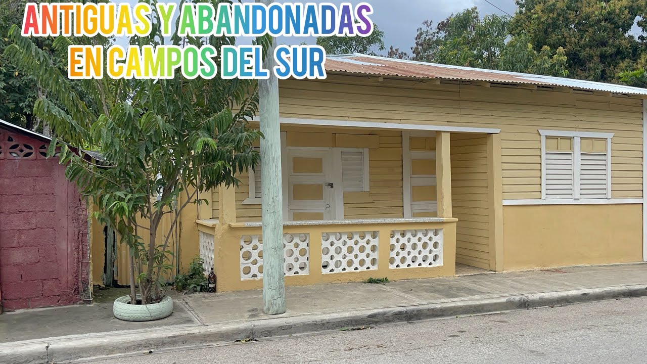 De este campo salieron muchos ricos de Rep dom 
