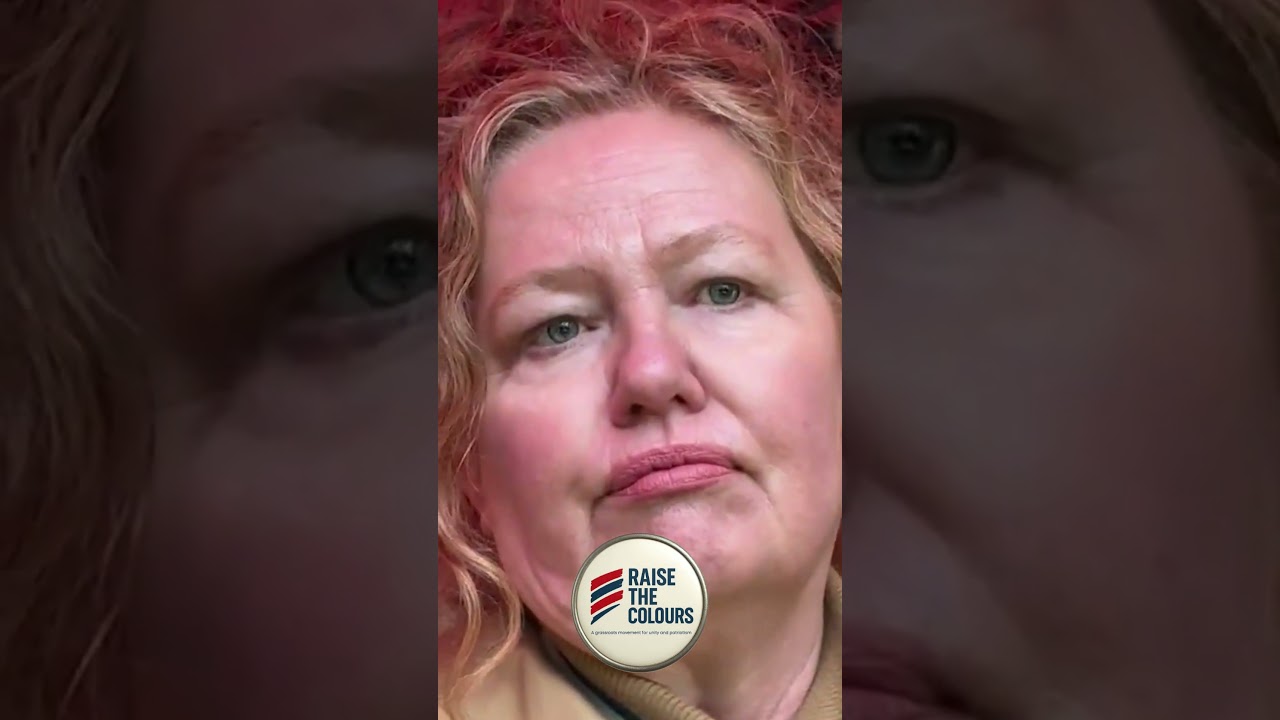 TEACHER PROTESTS AGAINST A VIGIL FOR RHIANNON SKYE WHYTE WHO WAS KILLED BY AN ILLEGAL MIGRANT!