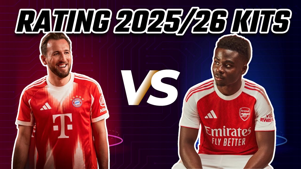 Rating 2025/26 Football Kit Reveals