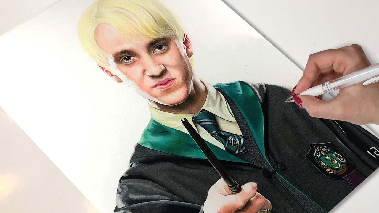 DRAWING DRACO MALFOY | Tom Felton