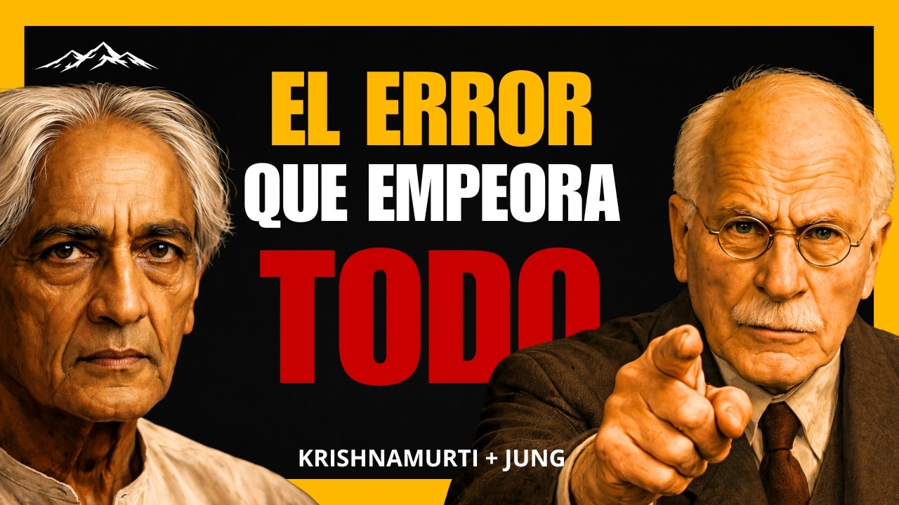 Ansiedad, Pánico, Miedo y Depresión: Carl Jung y Krishnamurti Descubrieron El Error Que Los Empeora